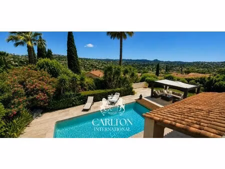 villa vue saint paul de vence et mer