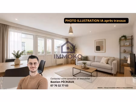 appartement t3 de 66 m² proche centre-ville de belfort – idéal investisseur