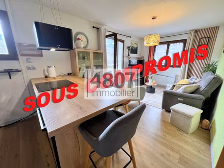 achat appartement 2 pièces 31m² sallanches 74700