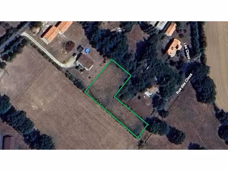 achat terrain 2 005m²