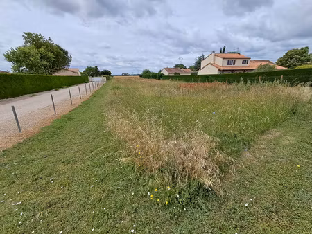 achat terrain 1 838m² montamise 86360