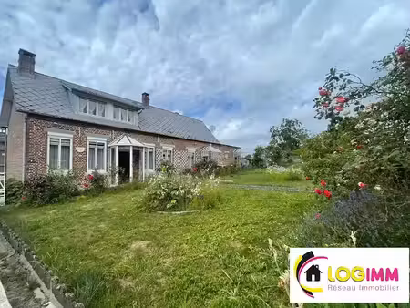 vente maison 5 pièces 110 m² à fontaine-au-bois (59550)  nan €