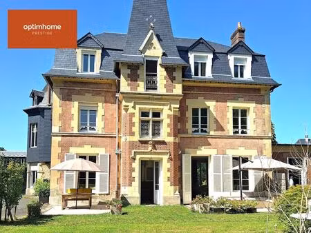 demeure de prestige du xixe siècle : 344 m² de charme et de nature à 10 min de lisieux