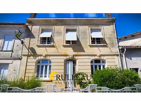 achat maison 6 pièces 168m² cubnezais 33620