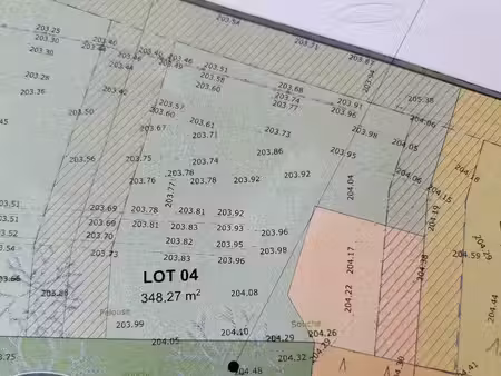 terrain à vendre - pont-de-chéruy (38) - 130 000€
