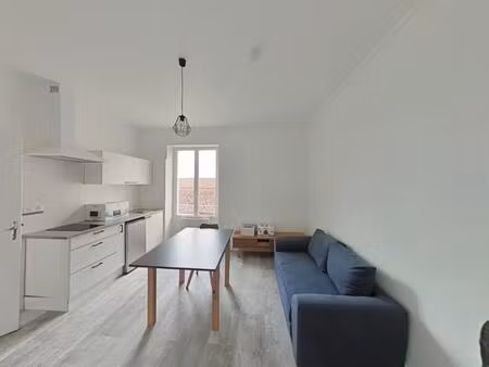 location appartement 2 pièces meublé 27m² st savin 86310