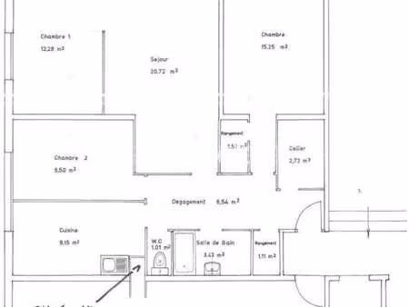vente appartement 5 pièces au havre (76600) : à vendre 5 pièces / 85m² le havre