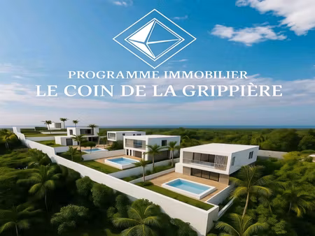villa t4 duplex neuve a vendre - section grippiere - a partir de 473 000 €