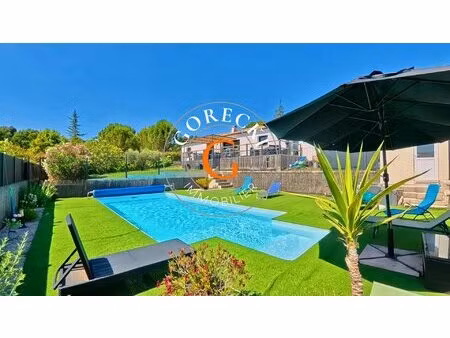 a vendre belle villa récente à blauzac  proche uzès.