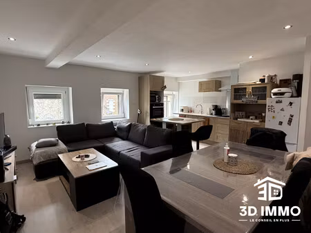 location appartement 3 pièces 55m² dompierre sur helpe 59440