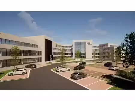 stijlvolle kantoren te huur in duurzaam renovatieproject the curve aan e40 in drongen