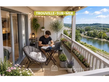 vente appartement neuf 1 pièces 34m2 trouville-sur-mer - 240000 € - surface privée