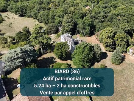 prestigieux château de 670 m2 en vente - biard  france