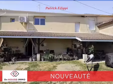 vente maison 7 pièces 196.5 m² à loupiac-de-la-réole (33190)  293 000 €