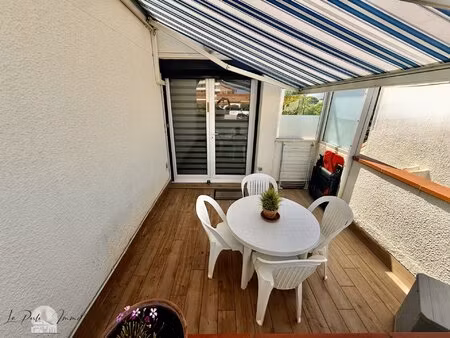 appartement t1 meublé avec terrasse et place de parking