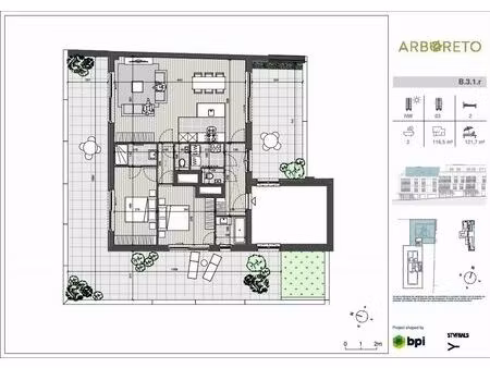 appartement à vendre avec terrasse   tervuren (rbw25439)