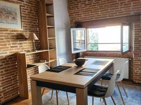 location appartement 2 pièces meublé à toulouse (31000) : à louer 2 pièces meublé / 56m² t