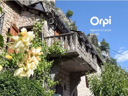 vente maison 2 pièces 40 m² massegros causses gorges (48210)