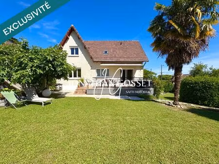 triel-sur-seine: charmante maison 6pcs - 4ch -132m² avec grand jardin