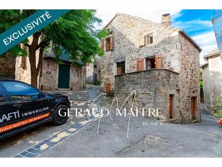maison de village de 2 appartements avec terrain non-attenant