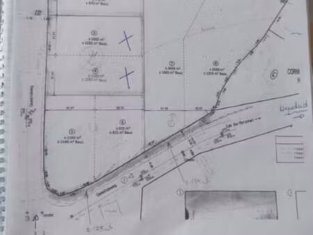 2 terrain de 2055m² à vendre à amblève