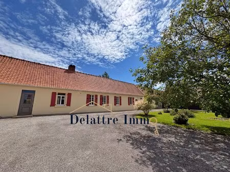 corps de ferme rénové fort potentiel secteur calme à 25 min des plages de la côte d’opale