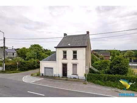 maison 4 façades avec garage et terrain à bâtir
