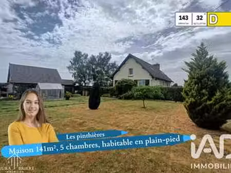 vente maison aux pinthières (28210) : à vendre / 141m² les pinthières