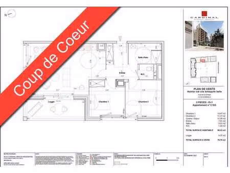 location appartement 3 pièces à bordeaux (33000) : à louer 3 pièces / 69m² bordeaux