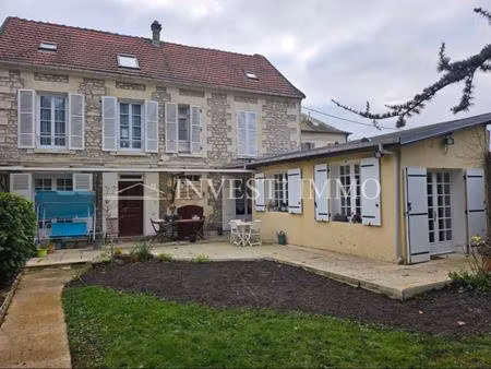 authentique maison en pierres de 170 m² avec jardin – liancourt
