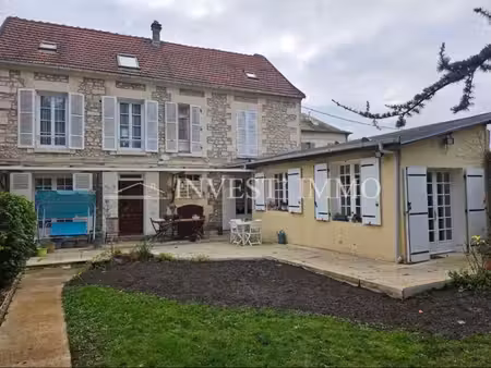 authentique maison en pierres de 170 m² avec jardin – liancourt