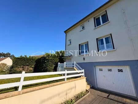 pavillon sur sous-sol total avec grenier aménageable sur 1380m² de jardin