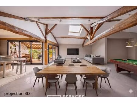 maison de ville esprit loft avec terrasse