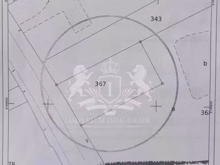 terrain constructible à vendre