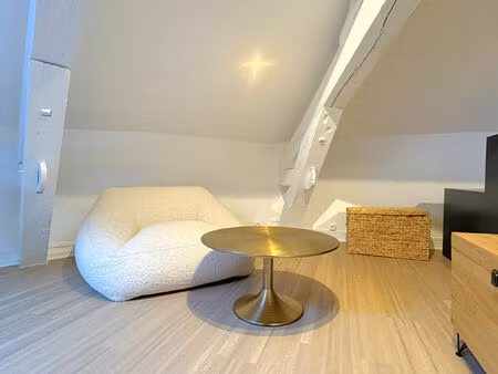 studio meuble entierement renove (28m² au sol).