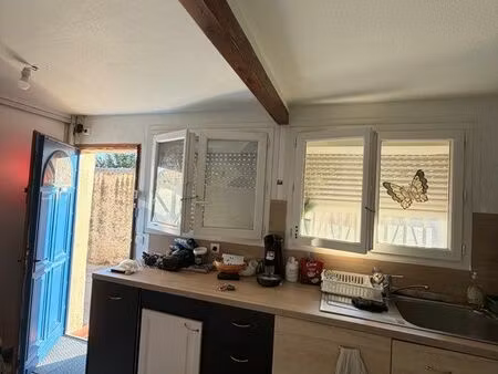 maison t2 de 37 m² avec cave