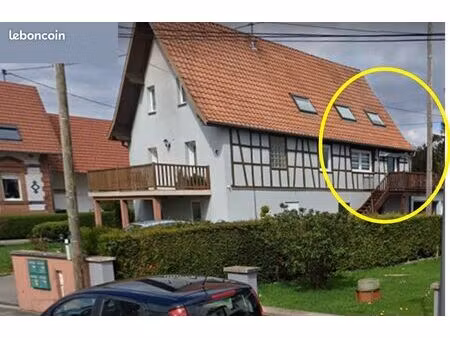entre haguenau et wissembourg  f3 avec garage