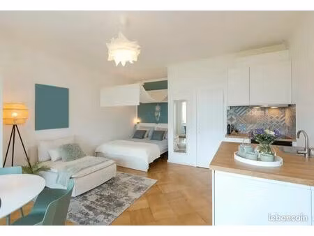studio meublé rénové à neuf avec stationnement – romilly-sur-seine