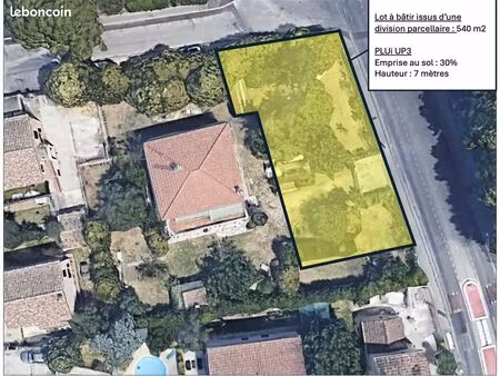 terrain 540 m² marseille