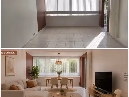 appartement t4 80 m2 - vitrolles centre - résidence les plantiers - libre d'installation -