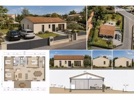 maison neuve de 90m² à trigance