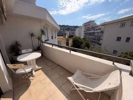 nice - studio terrasse et parking