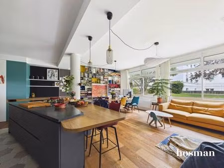 appartement 3 pièces de 88 m² - rez-de-chaussée au calme - rue de la république  vanves