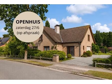 karaktervolle alleenstaande woning met 4 slaapkamers