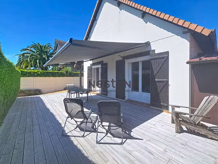 a vendre ouistreham ? maison de plain-pied au calme  à 500 m de la plage