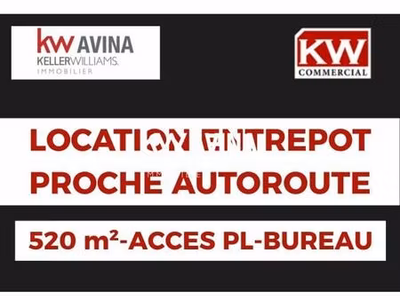 local industriel 520 m²