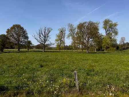 magnifique terrain à bâtir avec prairie attenante