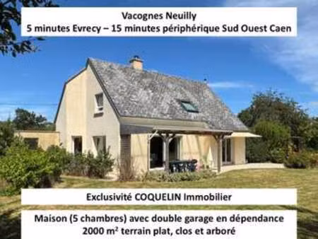 vente maison à vacognes-neuilly (14210) : à vendre / 114m² vacognes-neuilly