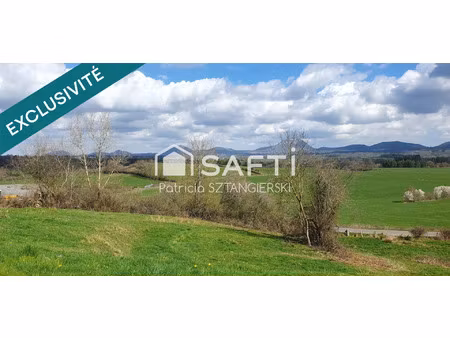 vente terrain 1741 m² olby (63210)