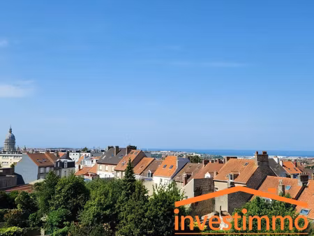 vente appartement 3 pièces 77 m² boulogne-sur-mer (62200)